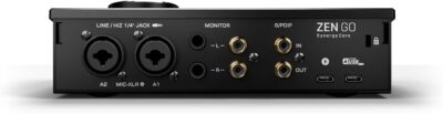 Zen Go Synergy Core, Audio Interface, 4×8 Bus-Powered USB-C Interface For Recording Music, with Onboard Real-Time Audio Recording Effects, USB Connectivity – Antelope Audio