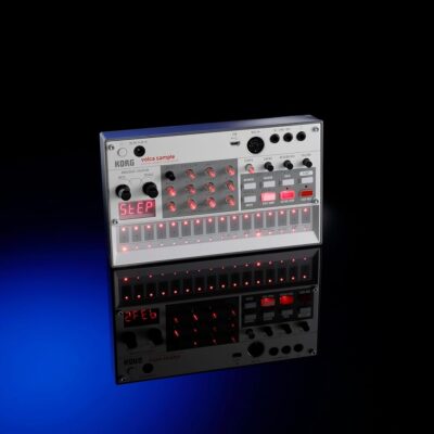 Korg Volca Sample 2 Digital Sample Sequencer Drum Machine w/Pattern Chain Mode and 16-step Sequencer