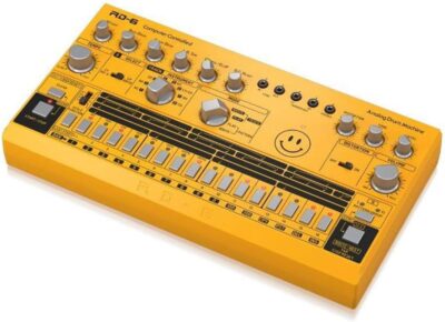 61E LFS7T0L. AC SL1200 Behringer RHYTHM DESIGNER RD-6-AM Analog Drum Machine with 8 Drum Sounds, 64 Step Sequencer and Distortion Effects