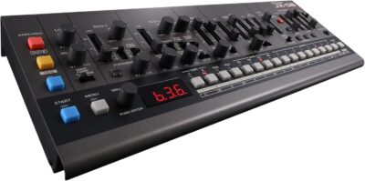 Roland JX-08 Sound Module Bundle with MIDI Cable, Headphones, and Austin Bazaar Polishing Cloth