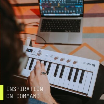 Arturia Arturia KeyStep 37-Key Controller & Sequencer USB/MIDI/CV Keyboard Controller