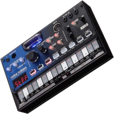 61Enqq2eRgL. AC SL1250 Korg Volca Nubass Vacuum Tube Synthesizer Oscillator Circuit w/ 16-step Sequencer and Low-pass Filter