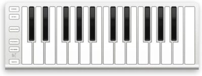 61EqSXu6b0L. AC SL1500 ESI Xkey 25 Air Ultra-Thin Bluetooth MIDI Controller Keyboard, Apple-Style Aluminum Body, Polyphonic Aftertouch, Ultra-Low Latency, 25 Full-Size Smart Velocity-Sensitive Keys, Simple Plug & Play
