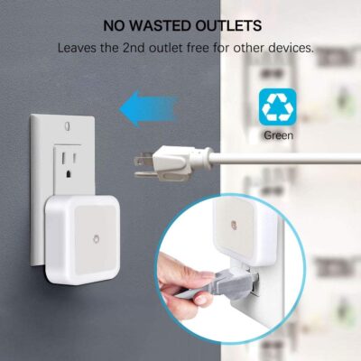 61FlINDdXML. AC SL1001 Sujeet Night Light, Night Lights Plug into Wall 8-Pack, Nightlight Plug in Night Light, Dusk to Dawn Night Lamp Led (Soft White)