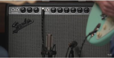 Fender Tone Master Deluxe Reverb Guitar Amplifier, Black, with 2-Year Warranty
