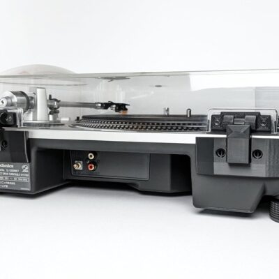 Loudio Dust Cover Hinges Kit – Upgrade Replacement for Technics SL-1200MK7 / SL-1200M7L Turntable, Vinyl Record Player Lid