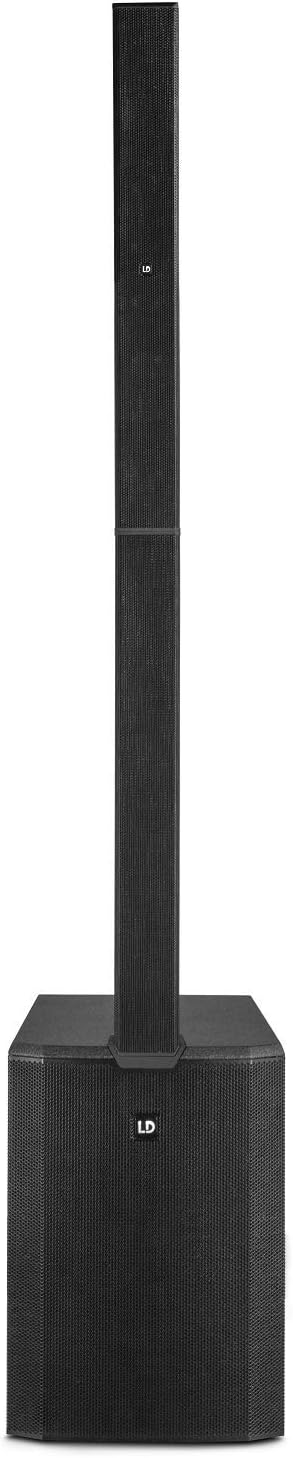 LD Systems Maui 44 G2 Powered Column Array Speaker System with Subwoofer,Black
