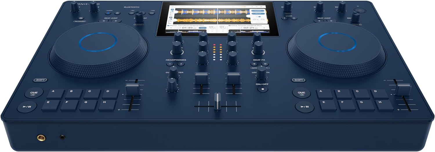 AlphaTheta OMNIS-Duo Portable All-in-One Battery Powered DJ Controller