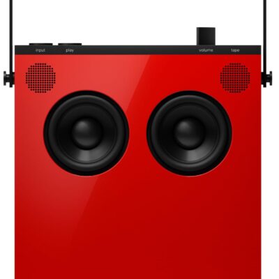 teenage engineering bluetooth loudspeaker OB-4 (red) and OP-1 field synthesizer with 3.5mm textile audio cable BUNDLE