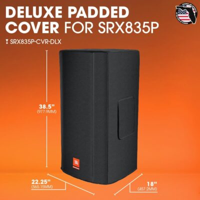JBL Bags SRX835P-CVR-DLX Deluxe Padded Protective Cover for SRX835P-CVR