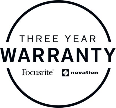 Focusrite Clarett+ 2Pre USB-C Bus-Powered Audio Interface for Music Production, with Two Professional Quality Pre-Amps and Powerful and Transparent Headphone Outputs/Instrument Inputs