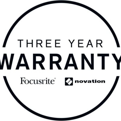 Focusrite Clarett+ 2Pre USB-C Bus-Powered Audio Interface for Music Production, with Two Professional Quality Pre-Amps and Powerful and Transparent Headphone Outputs/Instrument Inputs