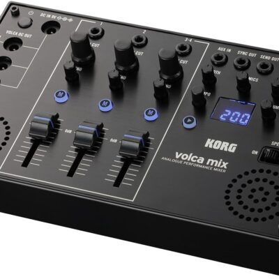 61Llhy5JduL. AC SL1200 Korg Volca Mix Analogue Performance Mixer Bundle with Korg Volca Beats, Sample, Keys, and Austin Bazaar Polishing Cloth