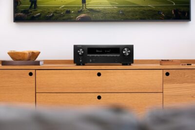 Denon AVR-X1800H 7.2 Channel AV Stereo Receiver – 80W/Channel, Wireless Streaming via Built-in HEOS, WiFi, & Bluetooth, Supports Dolby Vision, HDR10+, Dynamic HDR, & Home Automation Systems