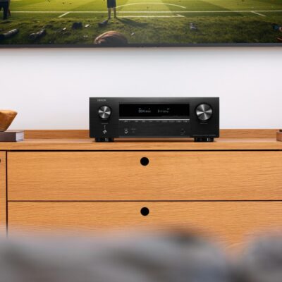 Denon AVR-X1800H 7.2 Channel AV Stereo Receiver – 80W/Channel, Wireless Streaming via Built-in HEOS, WiFi, & Bluetooth, Supports Dolby Vision, HDR10+, Dynamic HDR, & Home Automation Systems