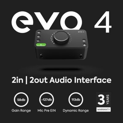 61NeHtCfP L. AC SL1500 Audient EVO 4 USB Audio Interface