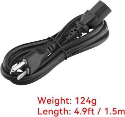 61Ny9nX7JCL. AC SL1500 PKPOWER 90 Watts 220-230V 115V AC in Power Cord Cable for Peavey 6505+ 6505 Plus 112 Combo Amp 6505 MH 6505MH Mini Head Electric Guitar 20 Watt All Tube Amplifier