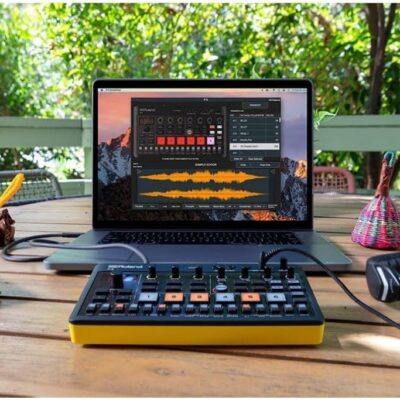 Roland AIRA Compact P-6 Creative Sampler | Granular Sound Design | Powerful Sequencer | Onboard Keyboard | Custom Loops | Built-In Mic | Hands-on Effects