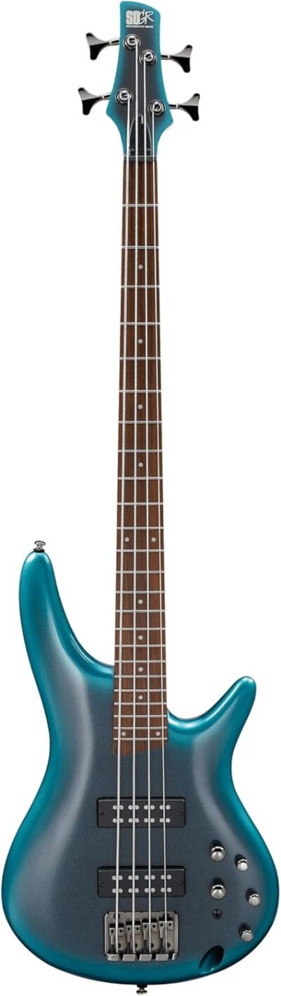 Ibanez Standard SR300E Bass Guitar – Cerulean Aura Burst