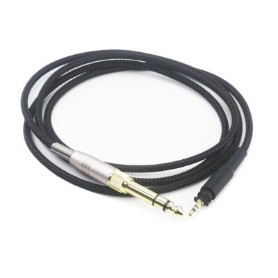 Replacement Cable for SHURE SRH840 SRH940 SRH440 SRH750DJ Headphones Braided Wire Audio Upgrade HiFi Stereo Cord 150cm/4.5ft