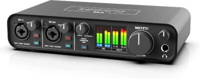 MOTU M4 4×4 USB-C Audio Interface