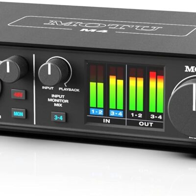 MOTU M4 4×4 USB-C Audio Interface