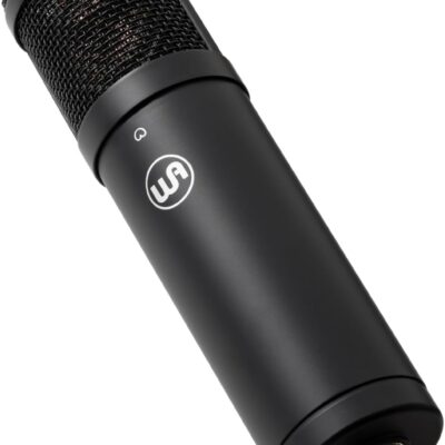 61QiH6nHSDL. AC SL1500 Warm Audio WA-47jr SE Large-Diaphragm Cardioid Condenser Microphone, Vintage-Inspired, Rich Analog Studio Sound for Vocals & Instruments, Black (XLR)