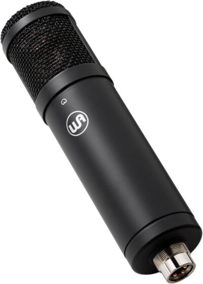 61QiH6nHSDL. AC SL1500 Warm Audio WA-47jr SE Large-Diaphragm Cardioid Condenser Microphone, Vintage-Inspired, Rich Analog Studio Sound for Vocals & Instruments, Black (XLR)