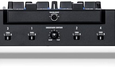 RANE PERFORMER 4-Channel Motorized DJ Controller, 7 Platters with Displays, Precision Feel Faders, Stem Split, Advanced FX, Serato DJ Pro Included