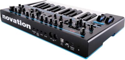 61RLG9QXBwL. AC SL1000 Novation Bass Station II Monophonic Analog Synthesizer with Sustain Pedal (Piano-Style) & 10 MIDI Cable Bundle