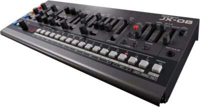 Roland JX-08 Tabletop Sound Module Boutique Synthesizer – Compact, Lightweight, Portable, Onboard Speakers and Battery Operation