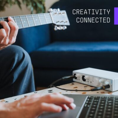 Arturia – MiniFuse 2 OTG – Audio & MIDI Interface with Creative Software for Recording, Production, Podcasting, Guitar, USBC/USBA – White