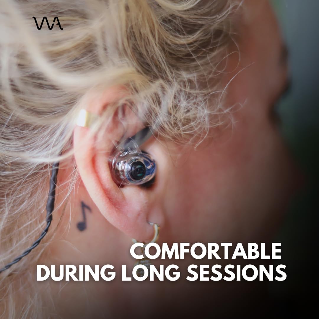 Westone Audio AMPRO X30 Triple Driver Musician IEM with Passive Ambience,Black