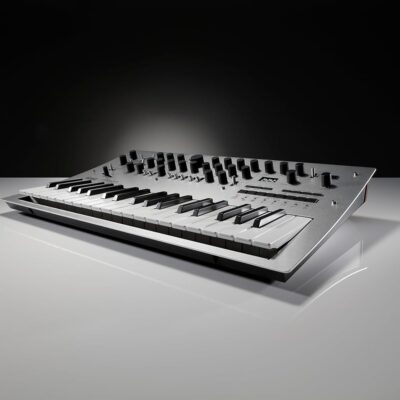 61USZNNGWkL. AC SL1500 Korg minilogue 37-key Polyphonic Analog Synthesizer w/ 16-step Sequencer, 4 Voices and OLED Oscilloscope (MINILOGUE)