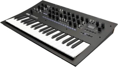 Korg minilogue xd 37-key Polyphonic Analog Synththesizer w/ 16-step Sequencer, 4 Voices and OLED Oscilloscope (MINILOGUEXD)