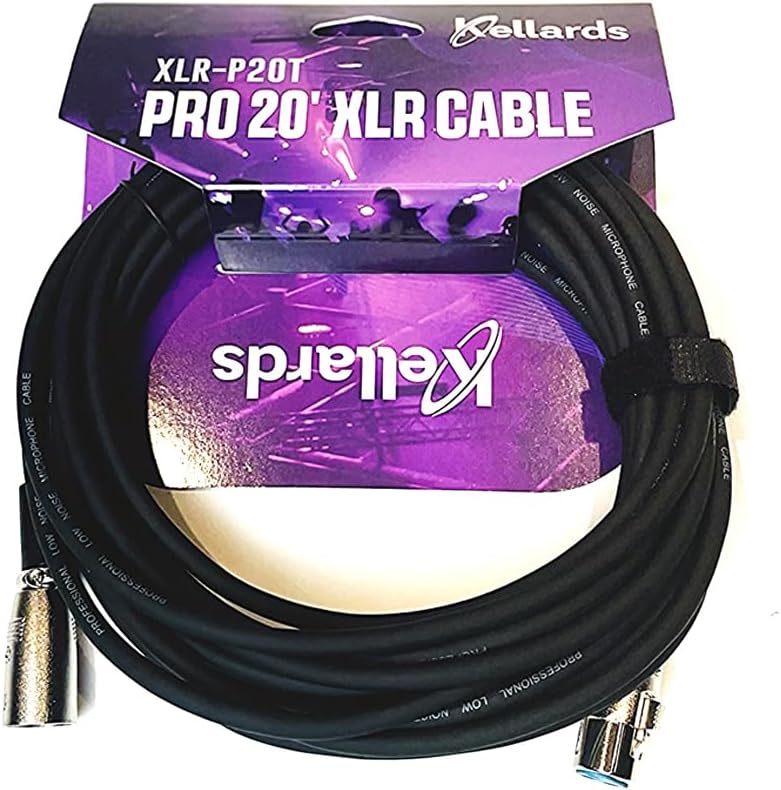 Motu M4 4×4 USB Audio Interface with Studio Quality Sound Bundle with Aston Microphones Element Microphone Bundle, Kellards XLR-P20T Pro 20 ft XLR Microphone Cable