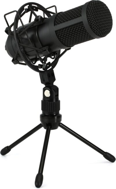 TASCAM Mixcast 4 Four-Person Podcast Kit with Mic and Headphones