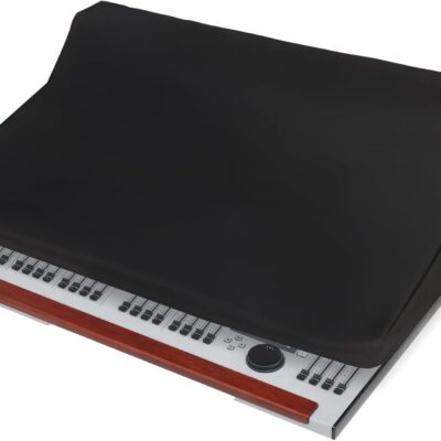 Premium Dust Cover for BEHRINGER WING 48-Channel Digital Mixer – Water-Resistant, Anti-Static, Heavy-Duty Black Fabric Protector by DigitalDeckCovers
