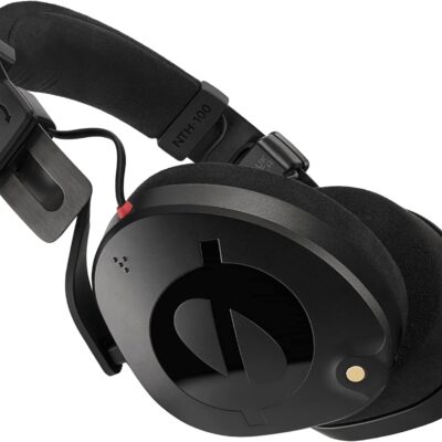 RØDE NTH-100 Professional Over-ear Headphones For Content Creation, Music Production, Mixing and Audio Editing, Podcasting, Location Recording,Black