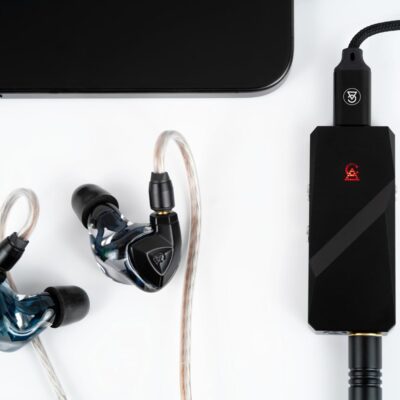 Campfire Audio Relay, High-Performance Portable USB-C DAC/AMP, Digital-to-Analog Converter, Audio Amplifier