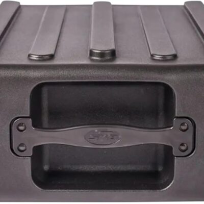 61WQQpIwM0L. AC SL1500 SKB 3U Roto Rack Case – Durable Polyethylene Gear Protector, Stackable, Waterproof with Twist Latches & Rubber Feet for Musicians, Black