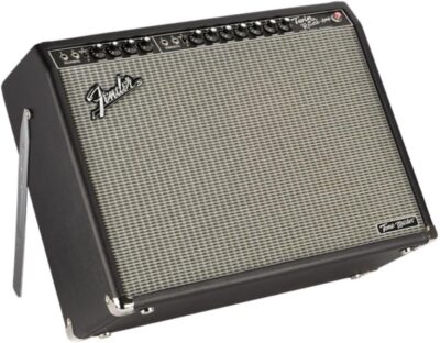 Fender Tone Master Twin Reverb Guitar Amplifier, Black, with 2-Year Warranty