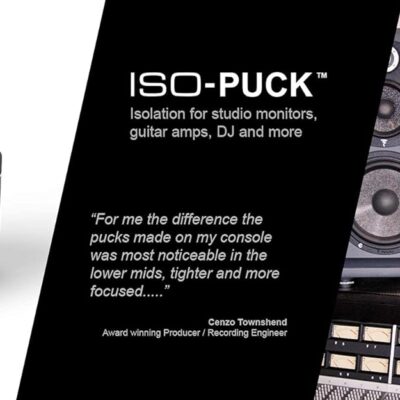 61WvaAWwRSS. AC SL1500 IsoAcoustics Iso-Puck Series Acoustic Isolators (Iso-Puck, 20 lbs max/Unit, 2-Pack)