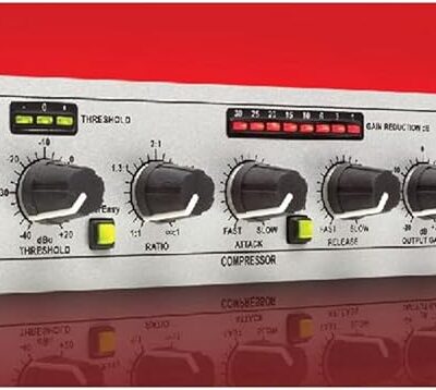 61XS9BgDqzL. AC SL1500 dbx 266xs Professional Audio Compressor/Gate Dynamic Effects Processor with Sidechain Insert. For Portable, Tour, Studio. 1U Single Rack Space, Silver