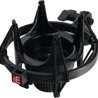 Audiosavings SE Electronics X1 A Bundle: 2C Large Diaphragm Condenser Microphone with 100 Hz Filter & -20 dB Pad, Isolation Pack Metal Pop Filter Shock Mount, Cardioid, 48V, 2-Items