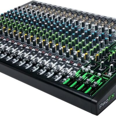 Mackie ProFX22v3 22-Channel Professional Analog Mixer with USB, Onyx Mic Preamps and GigFX Effects Engine