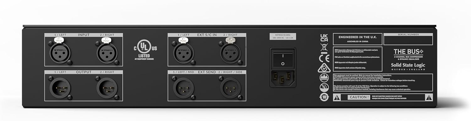 Solid State Logic The BusPlus Solid State Logic Bus Compressor