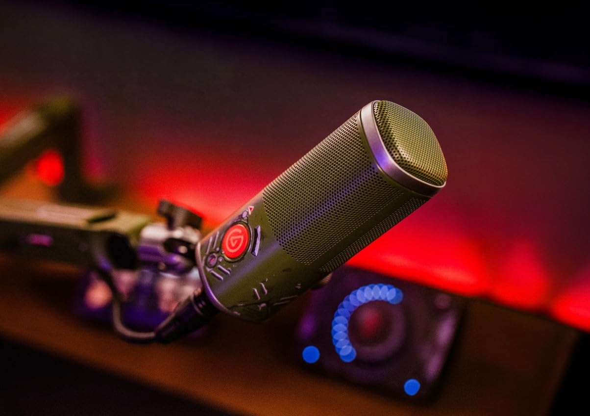 Elgato Wave DX – Dynamic XLR Microphone, Works with Any Interface, for Mac, PC – Doom (Renewed)