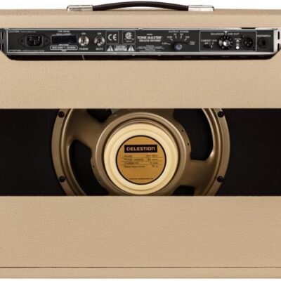 Fender Tone Master Deluxe Reverb Guitar Amplifier, Blonde