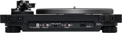 Technics Turntable, Premium Class HiFi Record Player with Coreless Direct Drive Motor and Bluetooth, Stable Playback, Audiophile-Grade Cartridge and Precision Tonearm, SL-40CBT-K, Aluminum